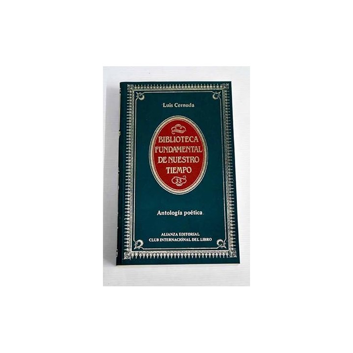 Antología poética - Luis Cernuda.